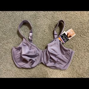 NWT Bali Underwire 38DD Light purple